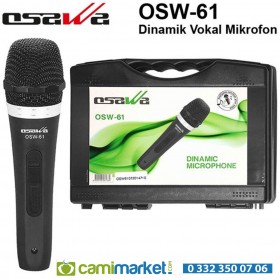 Osawa Osw-61 Kablolu El Mikrofonu